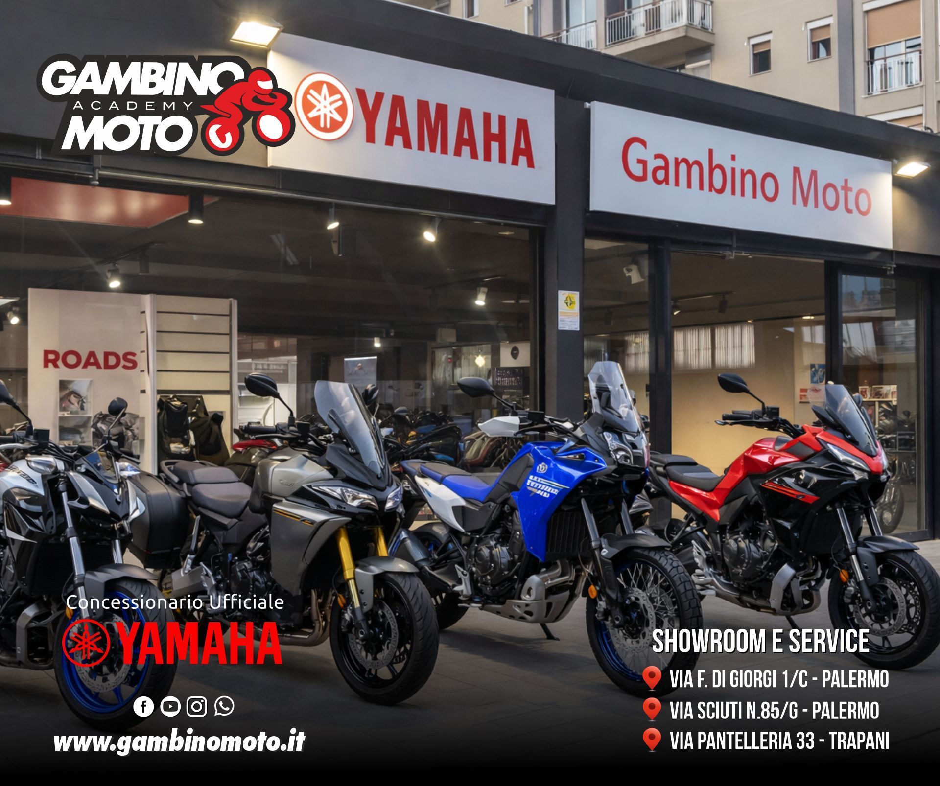 Concessionaria Yamaha Moto a Palermo