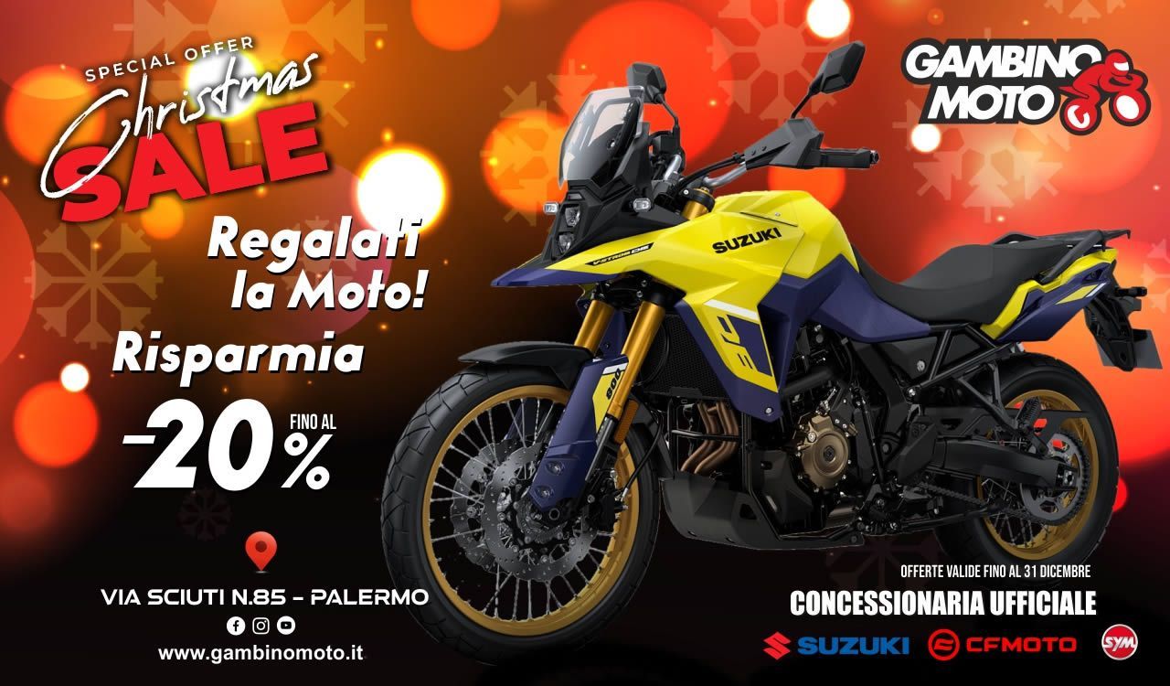 Visualizza la promozione Christmas Sale da Gambino Moto!