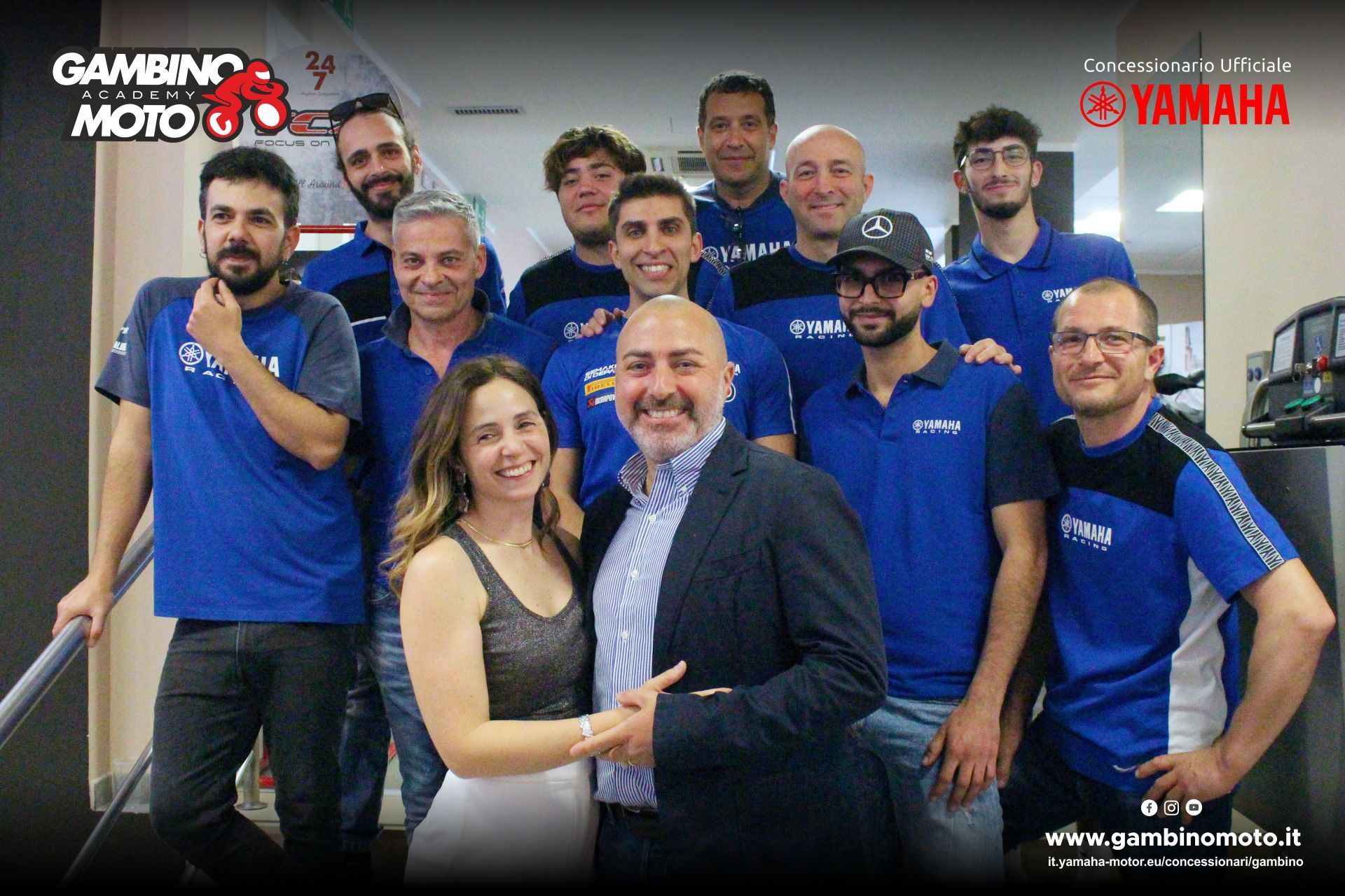 Gambino Moto Yamaha, Via Sciuti Palermo - Inaugurazione Showroom